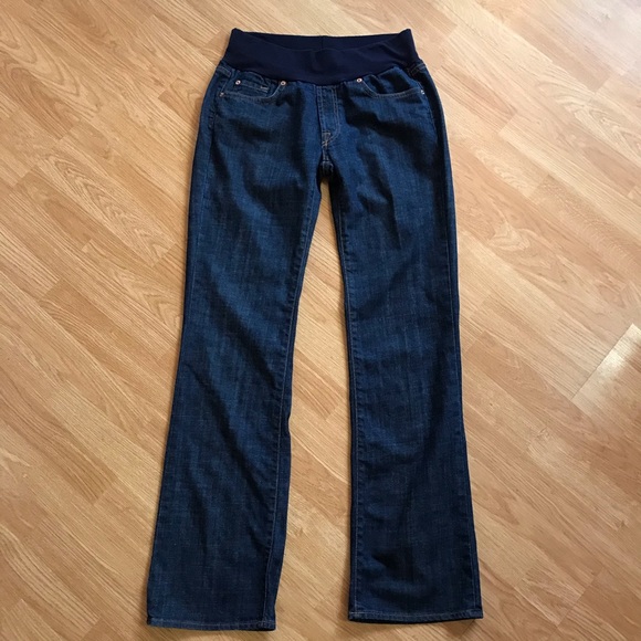A Pea In The Pod 7 For All Mankind Jeans Size M - Picture 2 of 7